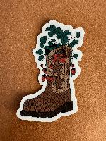 Boots & Berries - The Boot Sticker